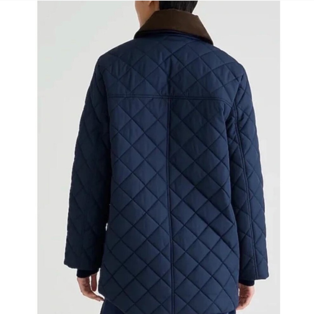 J.Crew Heritage quilted Barn Jacket™ with PrimaLoft® in Navy - Large. - Picture 5 of 16